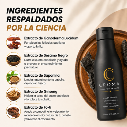 CROMA | Shampoo de tinte instantáneo